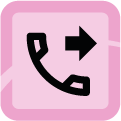 call forwarding icon rainbow